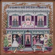Mill Hill La Fleur Boutique Kit #MH14-2011 from the Buttons & Beads Spring Series 5" x 5"/12.7 cm x 12.7 cm Beaded Cross Stitch